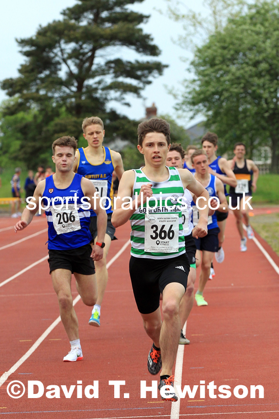 800 metres, 2022 NEGP No. 2, Hebburn. Photo: David T. Hewitson/Sports for All Pics